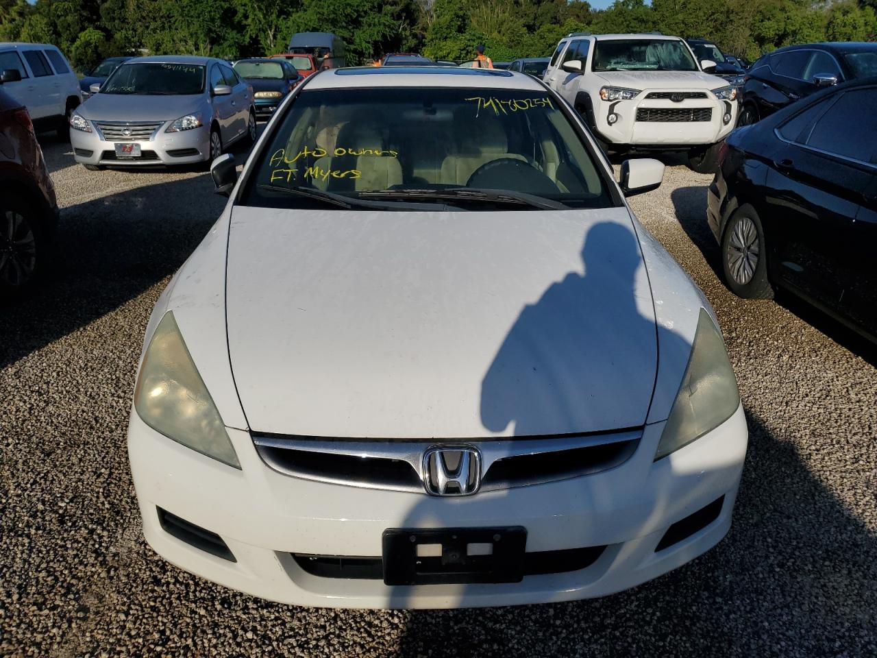2007 Honda Accord VIN 1HGCM56797A000880 Copart auction photo, water/flood damage thumbnail 5