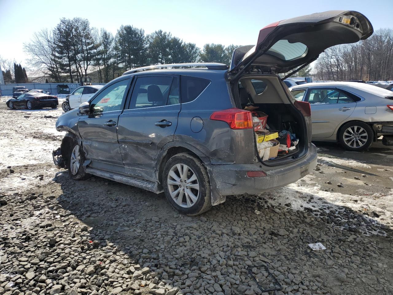 2013 Toyota RAV 4 VIN 2T3DFREV7DW009708 Copart auction photo, front end / all over damage thumbnail 2