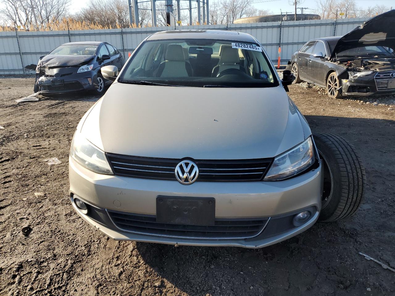 2014 Volkswagen Jetta VIN 3VWL07AJ4EM236388 Copart auction photo, front end damage thumbnail 5