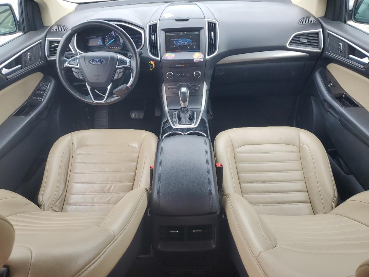 2015 Ford Edge VIN 2FMTK3J80FBB39111 Copart auction photo, rear end damage thumbnail 8