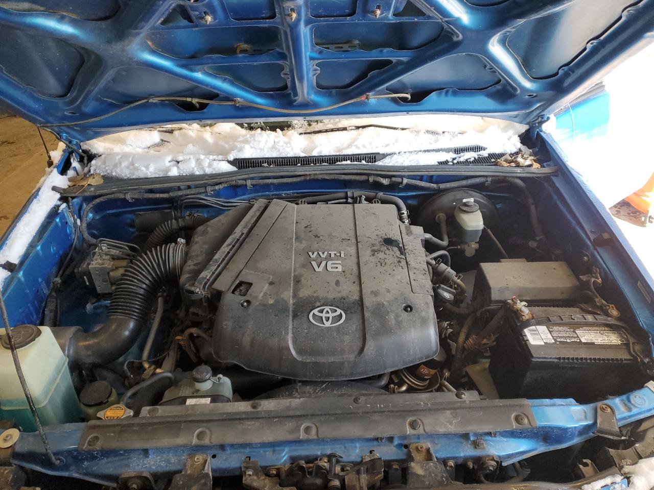 2006 Toyota Tacoma VIN 3TMMU52N76M003107 Copart auction photo, side / undercarriage damage thumbnail 11