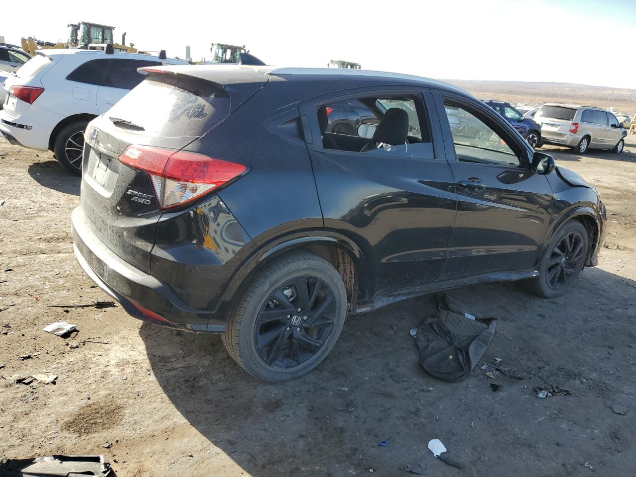 2022 Honda HR-V VIN 3CZRU6H17NM711513 Copart auction photo, front end damage thumbnail 3