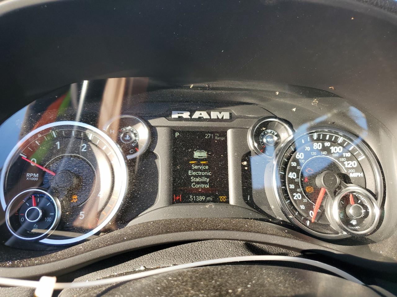 2020 RAM 2500 VIN 3C6UR5DL1LG313834 Copart auction photo, all over / minor dent/scratches damage thumbnail 9