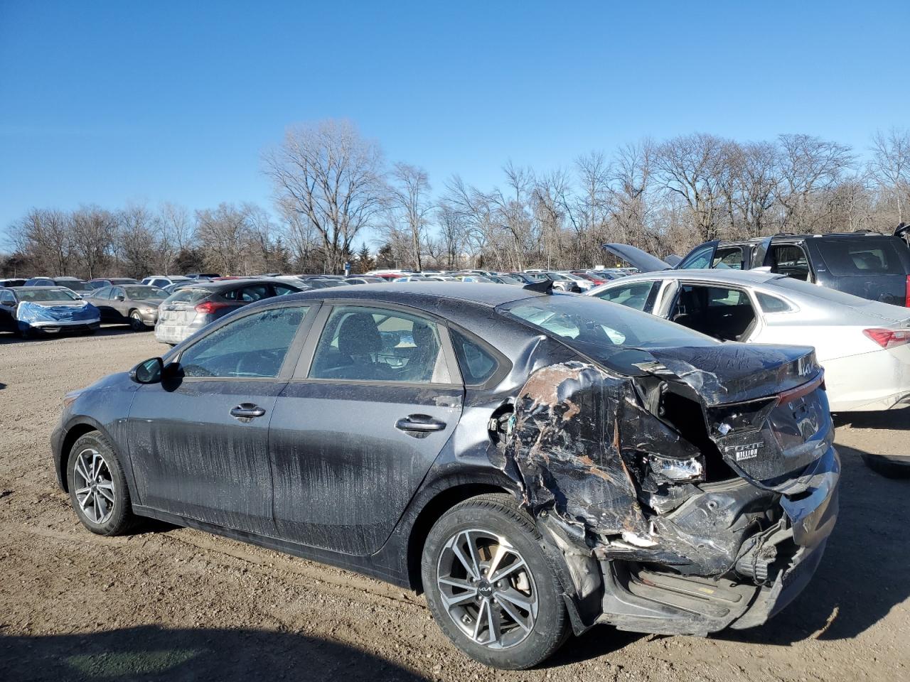 2023 KIA Forte VIN 3KPF24ADXPE512749 Copart auction photo, rear end damage thumbnail 2