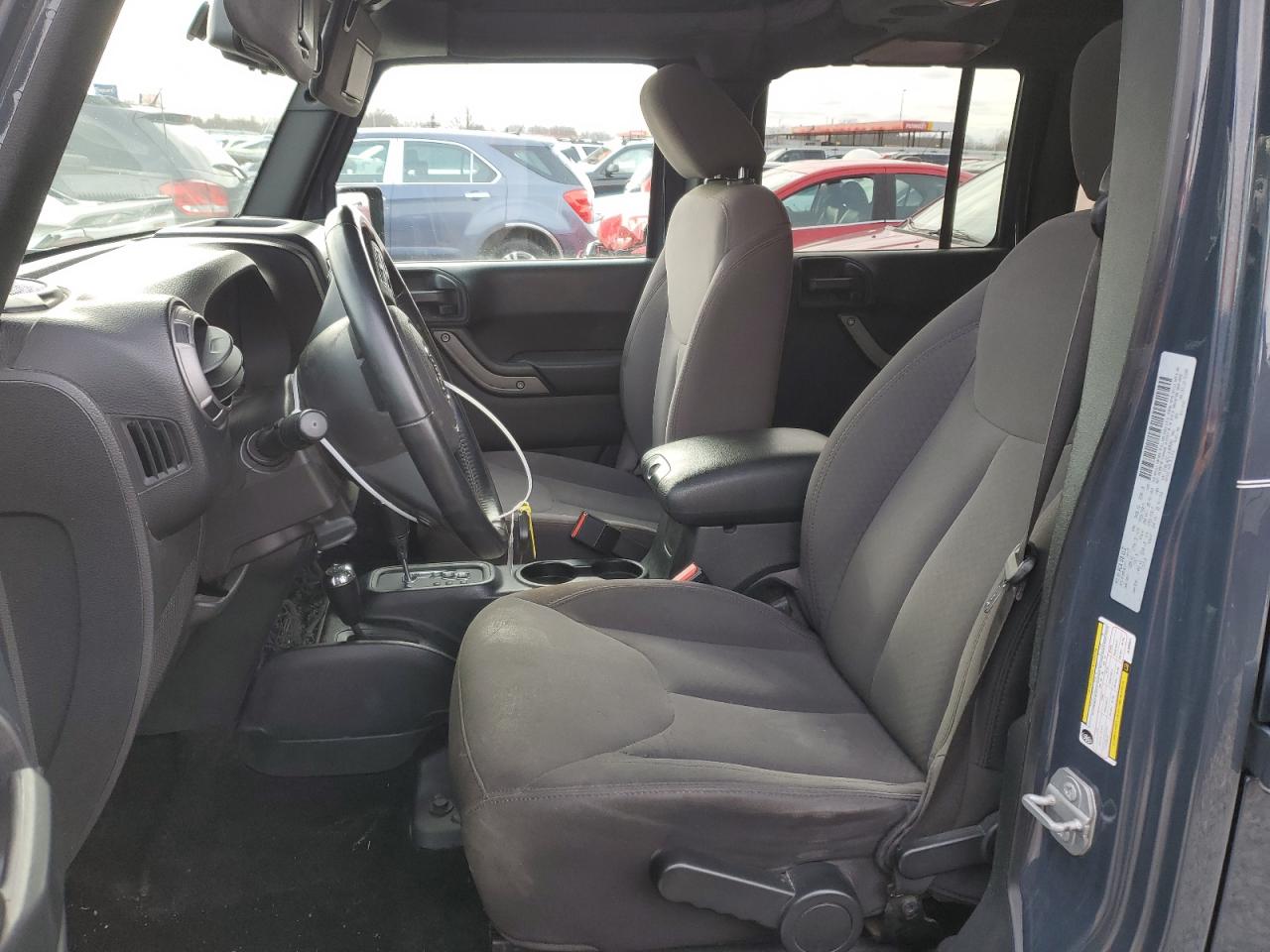 2018 Jeep Wrangler VIN 1C4BJWDG1JL808941 Copart auction photo, front end damage thumbnail 7
