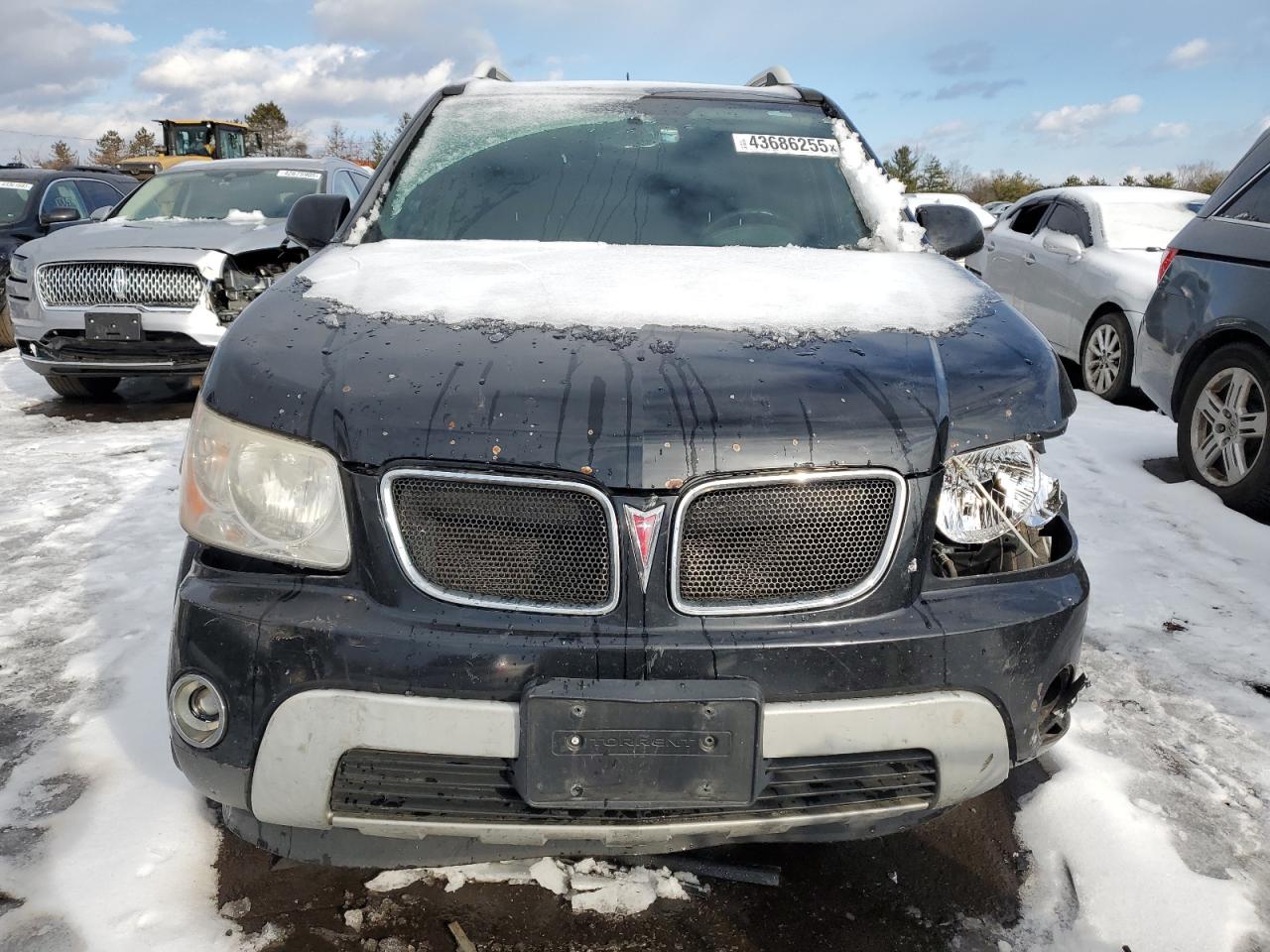 2009 Pontiac Torrent VIN 2CKDL43F696240649 Copart auction photo, front end / side damage thumbnail 5