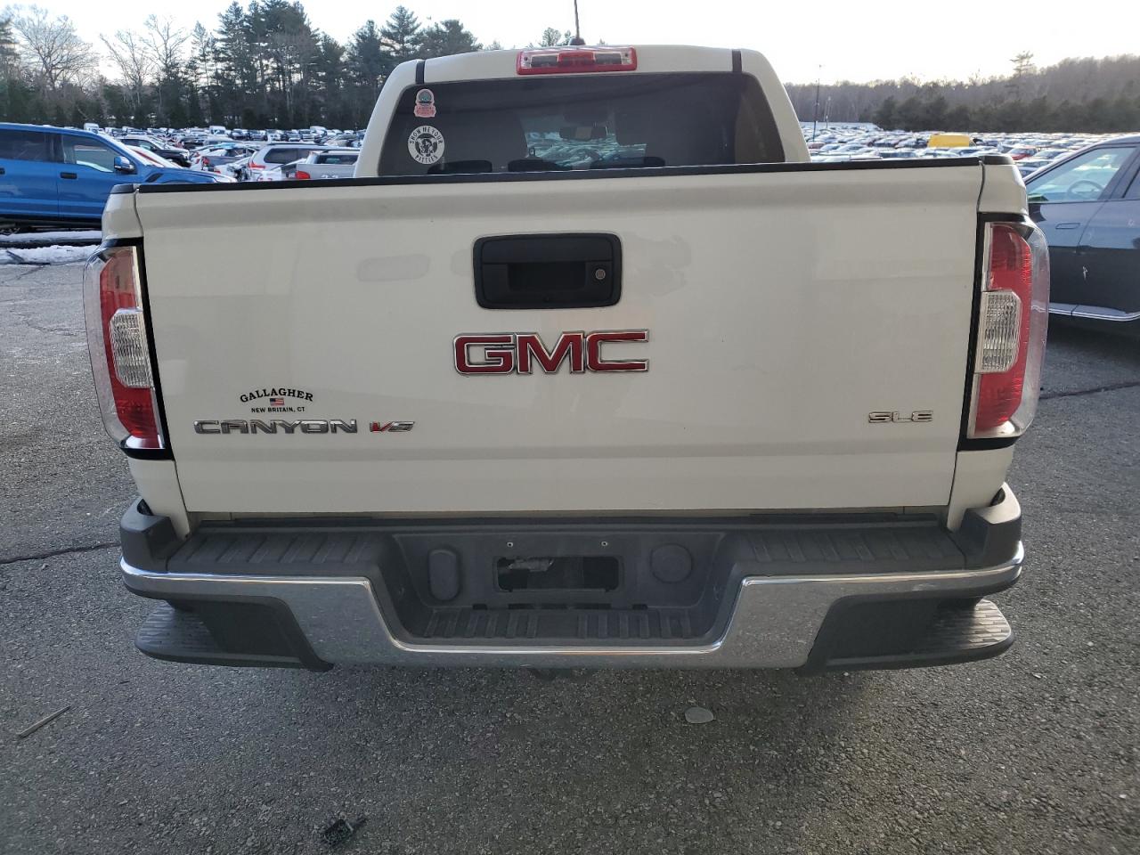 2018 GMC Canyon VIN 1GTG6CEN4J1130863 Copart auction photo, front end / minor dent/scratches damage thumbnail 6