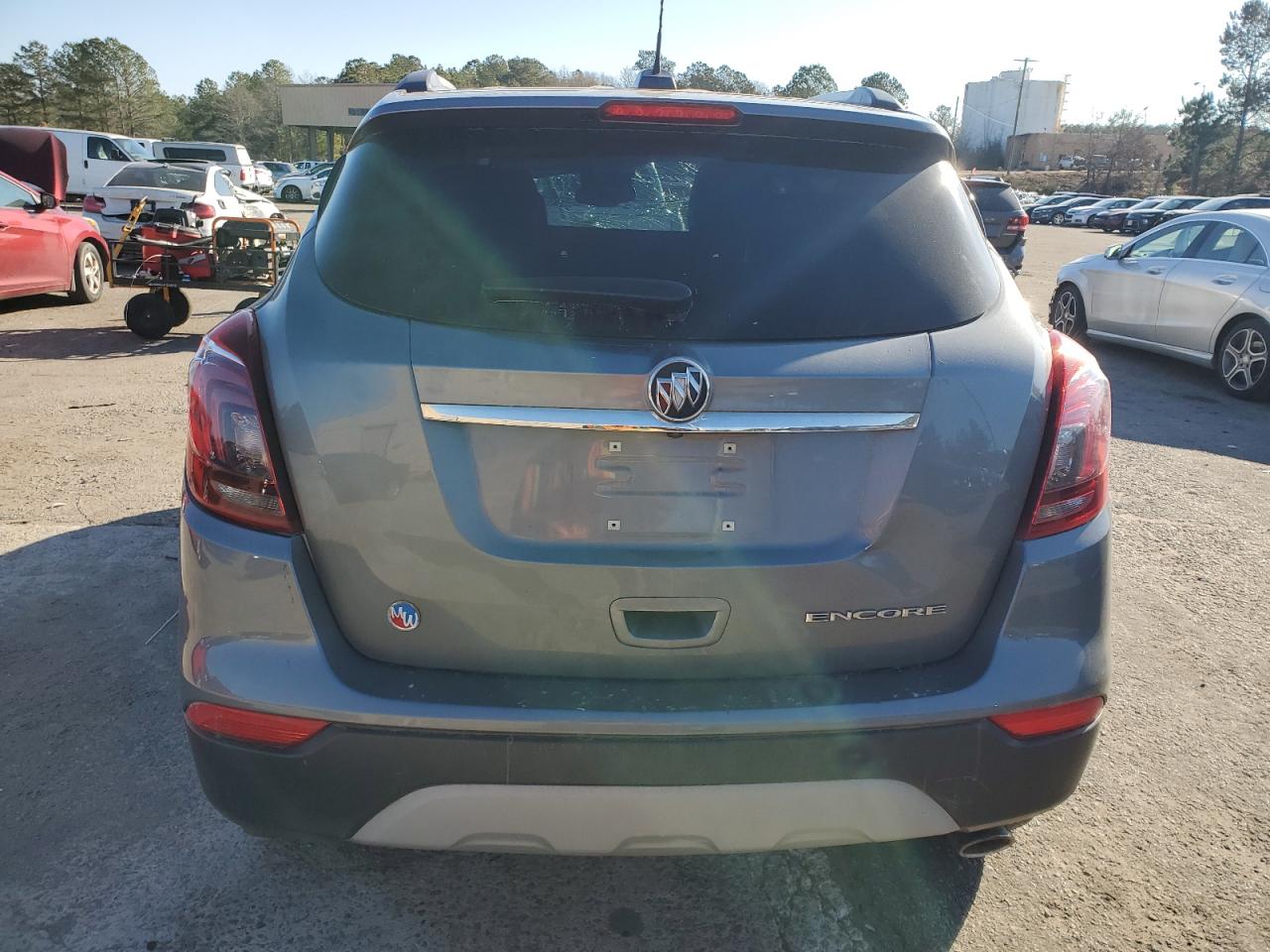 2019 Buick Encore VIN KL4CJASB9KB904882 Copart auction photo, front end damage thumbnail 6