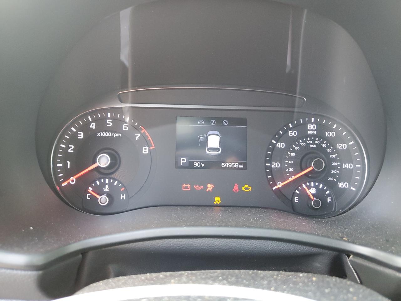 2020 KIA Soul VIN KNDJ23AU5L7123936 Copart auction photo, water/flood damage thumbnail 9