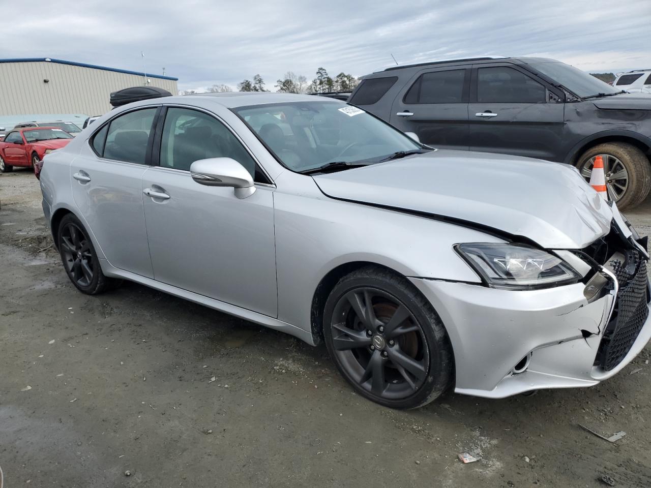 2010 Lexus IS VIN JTHBF5C26A5125492 Copart auction photo, front end damage thumbnail 4