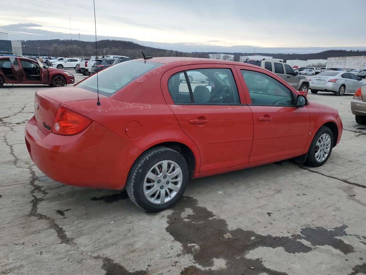 2009 Chevrolet Cobalt VIN 1G1AT58H097122311 Copart auction photo, side / rear end damage thumbnail 3