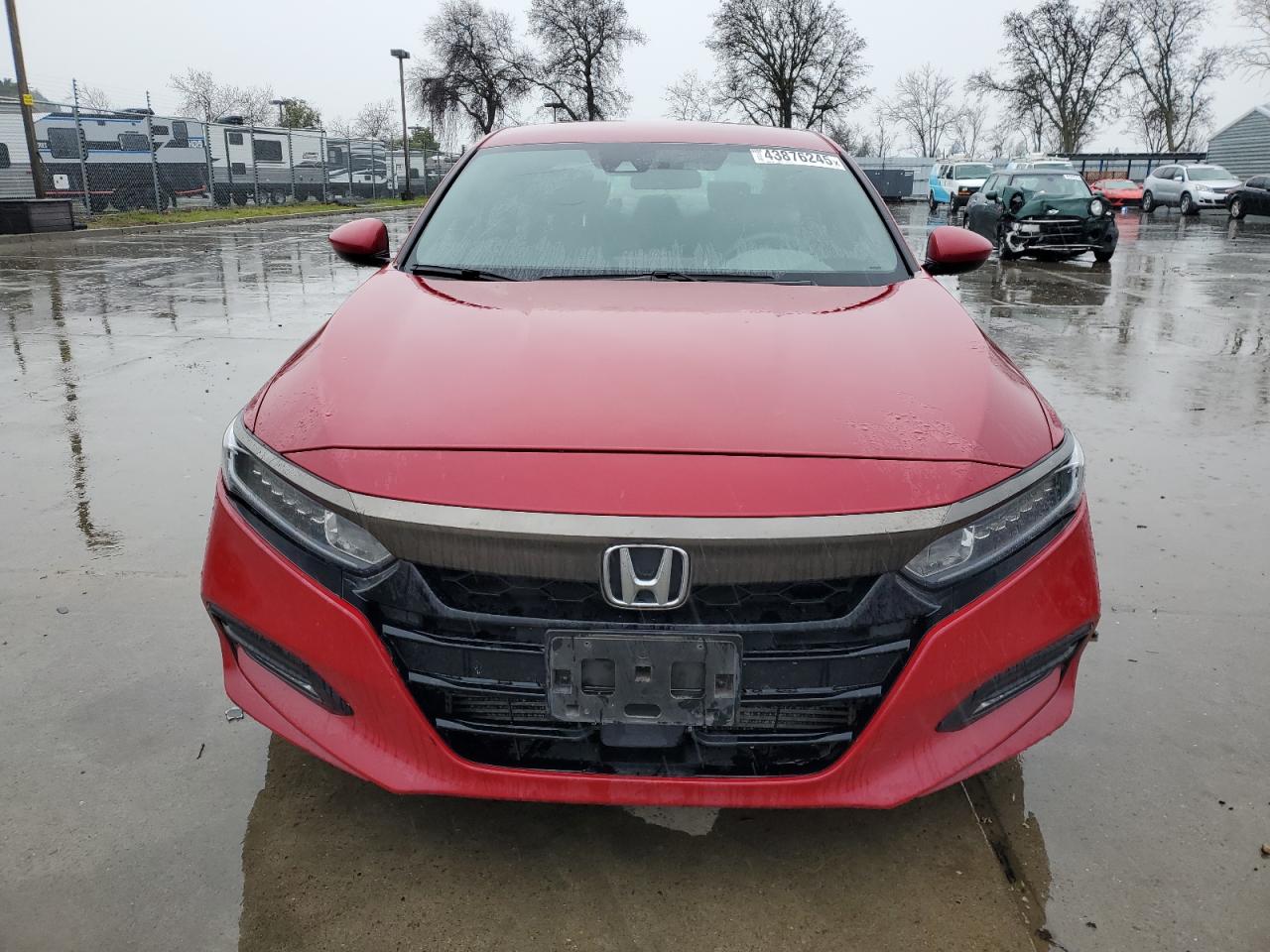 2018 Honda Accord VIN 1HGCV1F37JA160055 Copart auction photo, rear end damage thumbnail 5