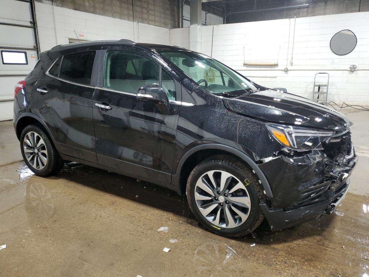 2019 Buick Encore VIN KL4CJGSMXKB797197 Copart auction photo, front end damage thumbnail 4