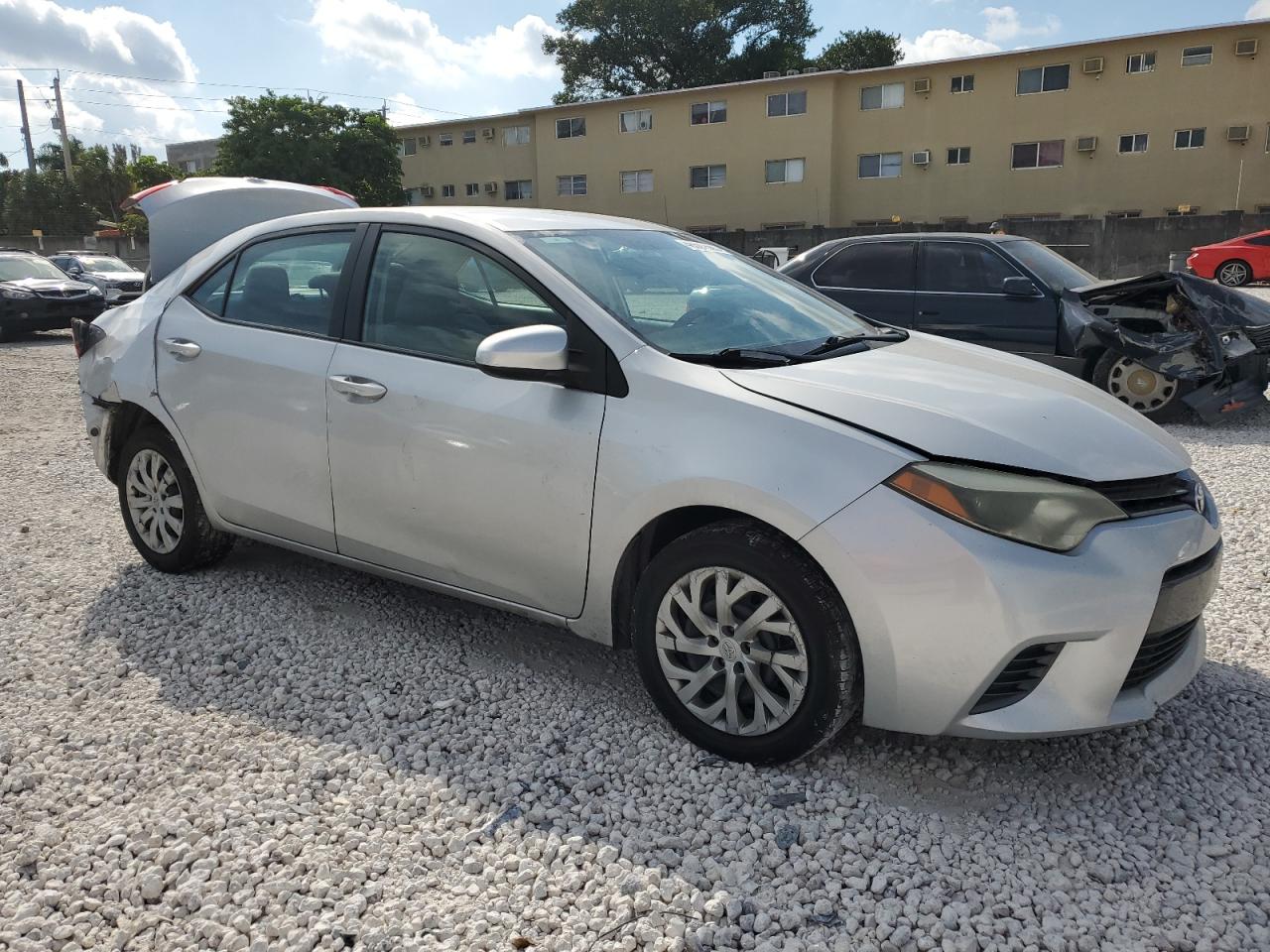 2015 Toyota Corolla VIN 5YFBURHE8FP303107 Copart auction photo, rear end damage thumbnail 4
