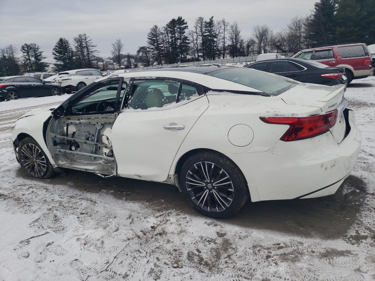 2018 Nissan Maxima VIN 1N4AA6AP3JC383678 Copart auction photo, all over / minor dent/scratches damage thumbnail 2