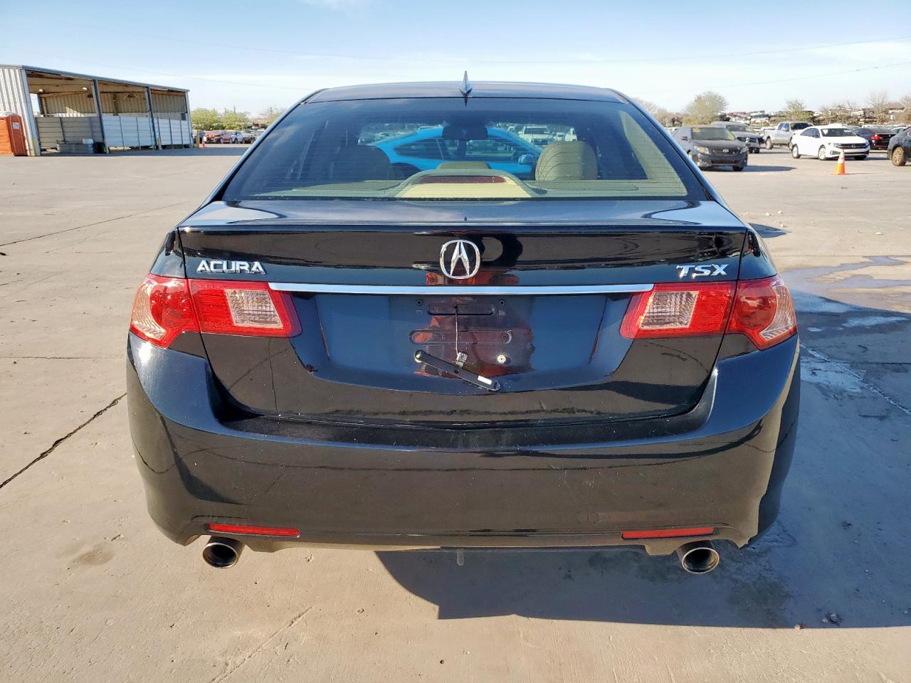 2013 Acura TSX VIN JH4CU2F47DC011393 Copart auction photo, side damage thumbnail 6