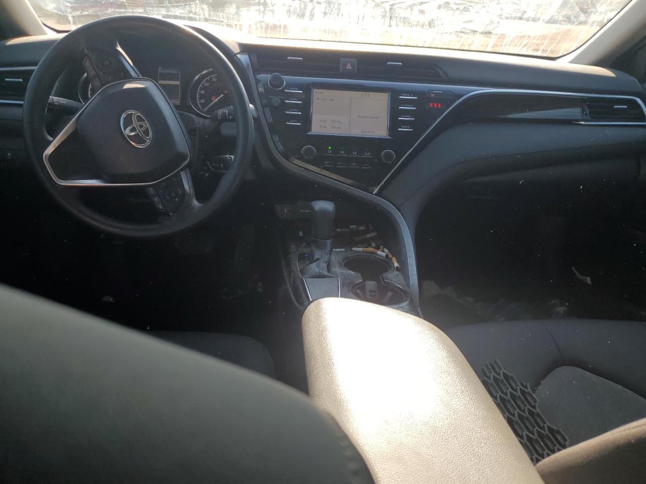 2018 Toyota Camry VIN 4T1B11HK2JU591696 Copart auction photo, front end / rear end damage thumbnail 8
