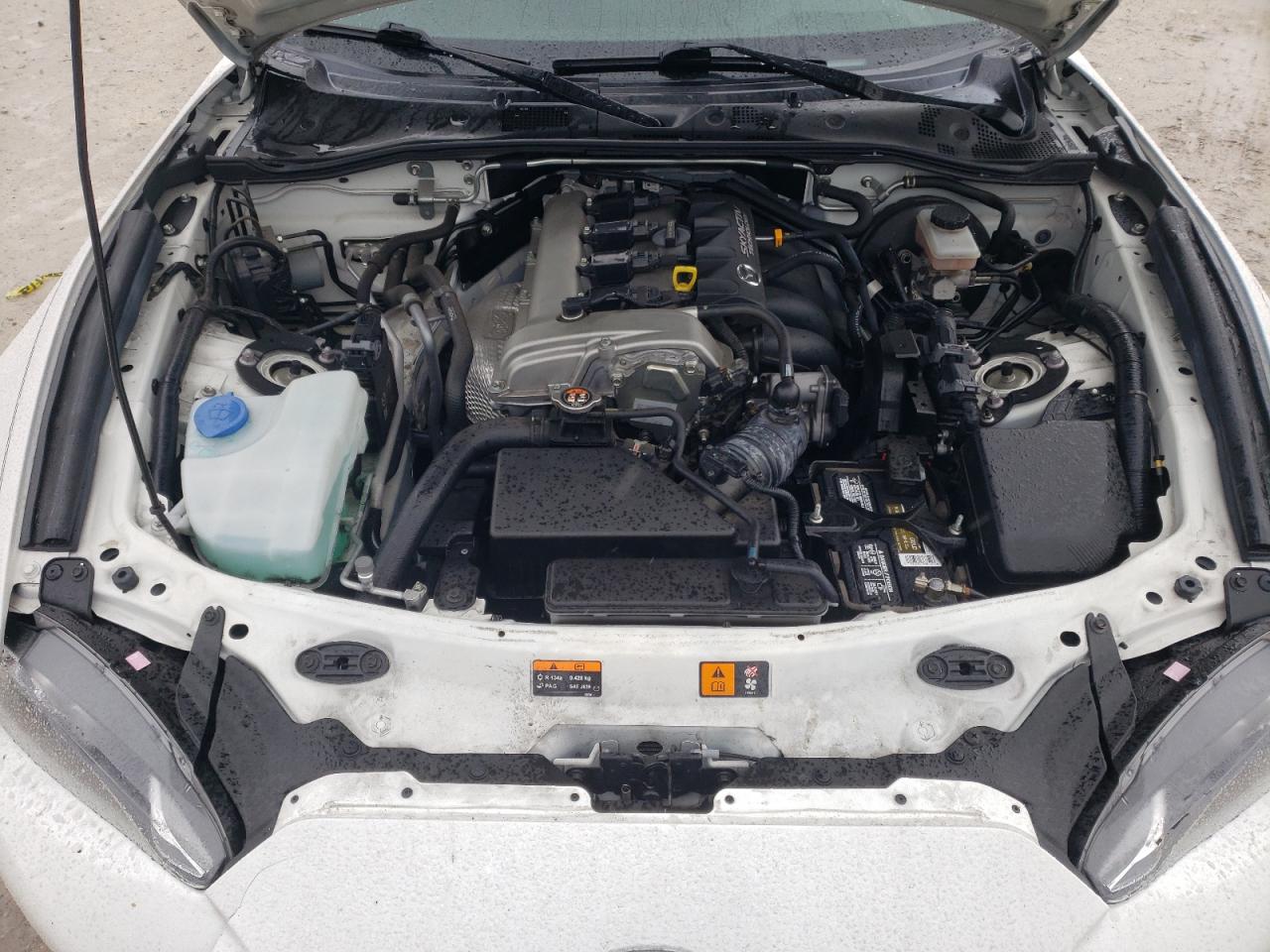 2019 Mazda MX-5 VIN JM1NDAB75K0300307 Copart auction photo, side / undercarriage damage thumbnail 12