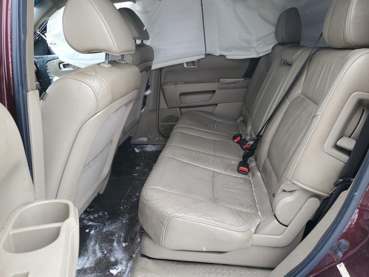 2013 Honda Pilot VIN 5FNYF3H5XDB012957 Copart auction photo, side / front end damage thumbnail 12
