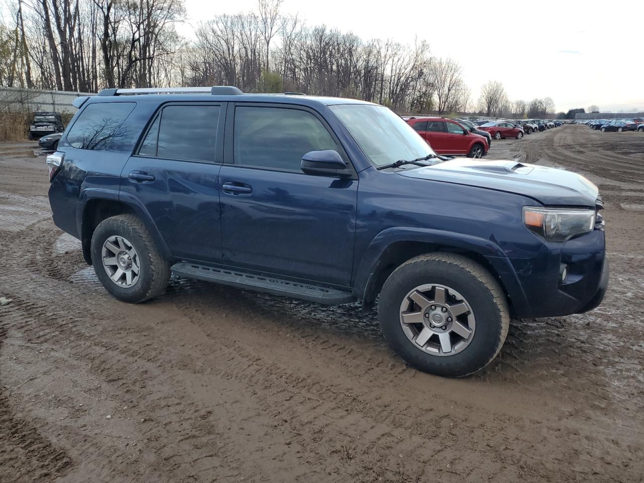 2014 Toyota 4Runner VIN JTEBU5JRXE5186482 Copart auction photo, front end / side damage thumbnail 4