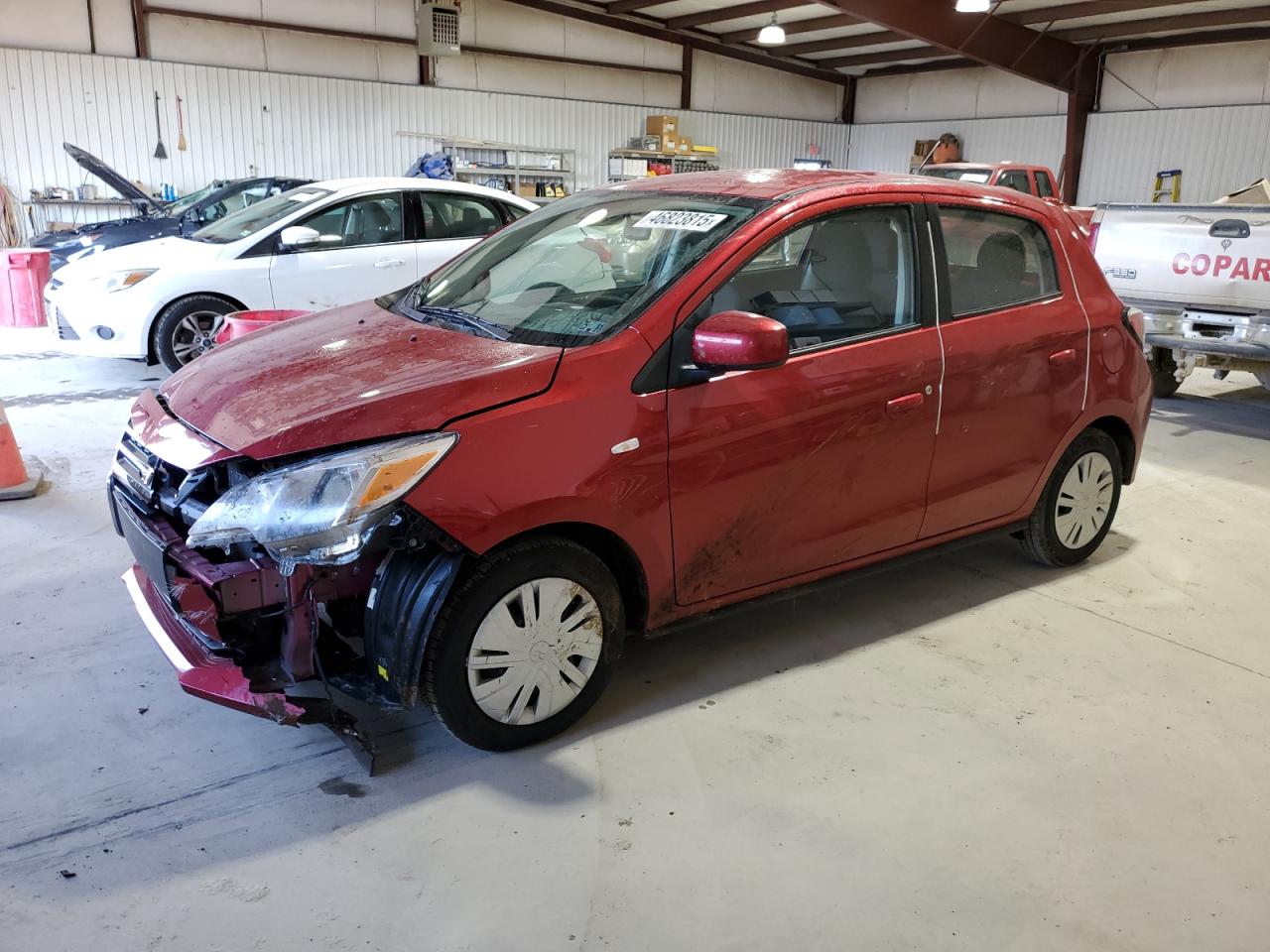 2021 Mitsubishi Mirage VIN ML32AUHJXMH002052
