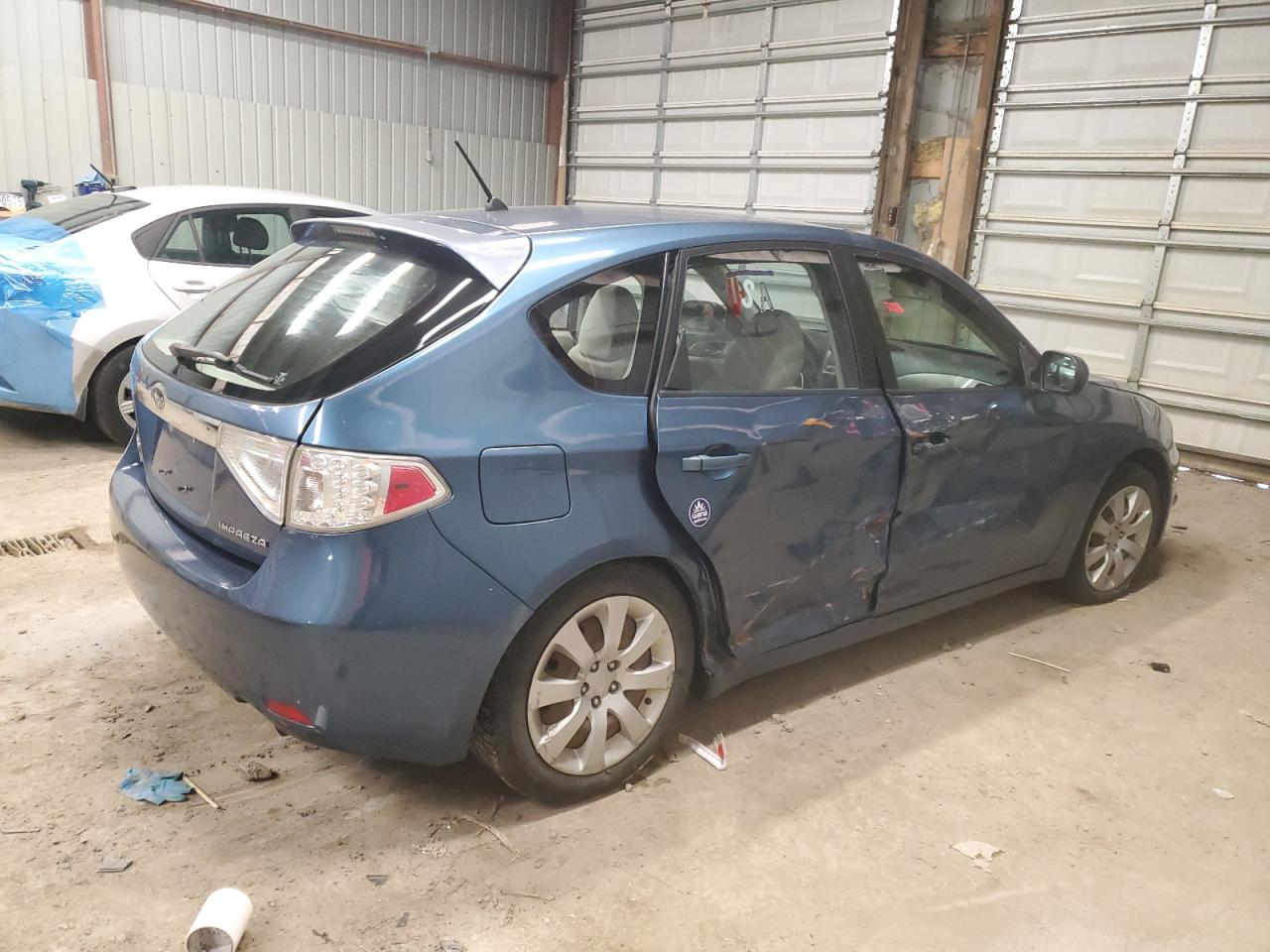 2010 Subaru Impreza VIN JF1GH6A60AH809696 Copart auction photo, side damage thumbnail 3