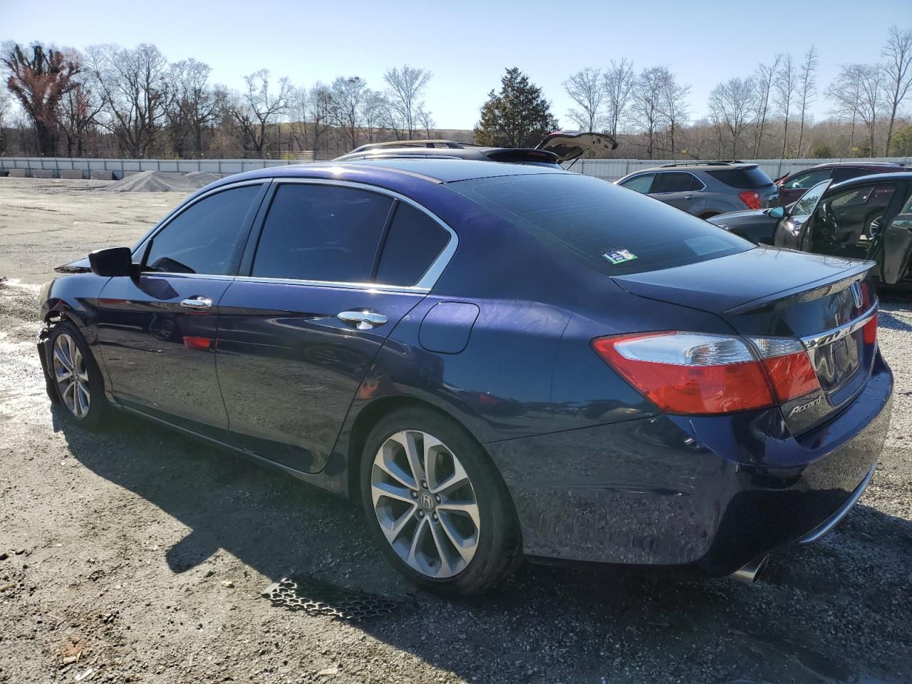 2014 Honda Accord VIN 1HGCR2F52EA127725 Copart auction photo, front end damage thumbnail 2
