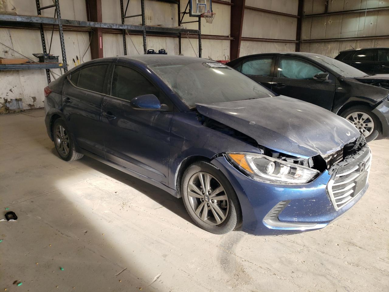 2017 Hyundai Elantra VIN 5NPD84LF7HH094992 Copart auction photo, front end / minor dent/scratches damage thumbnail 4
