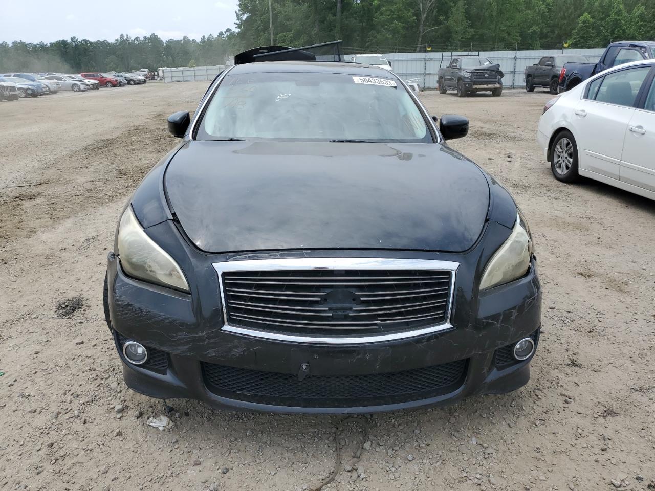 2011 Infiniti M VIN JN1AY1AP6BM520488 Copart auction photo, rollover damage thumbnail 5