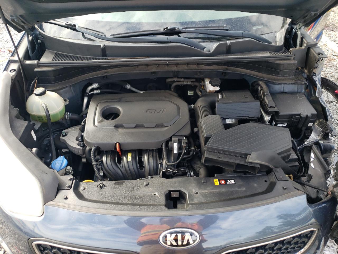 2018 KIA Sportage VIN KNDPM3AC8J7398712 Copart auction photo, front end / side damage thumbnail 12