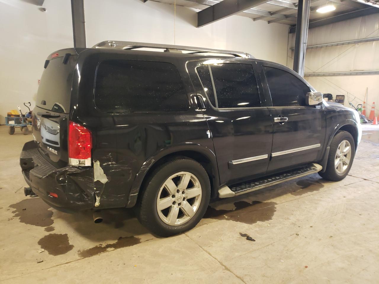 2010 Nissan Armada VIN 5N1AA0NE9AN618164 Copart auction photo, rear end / front end damage thumbnail 3