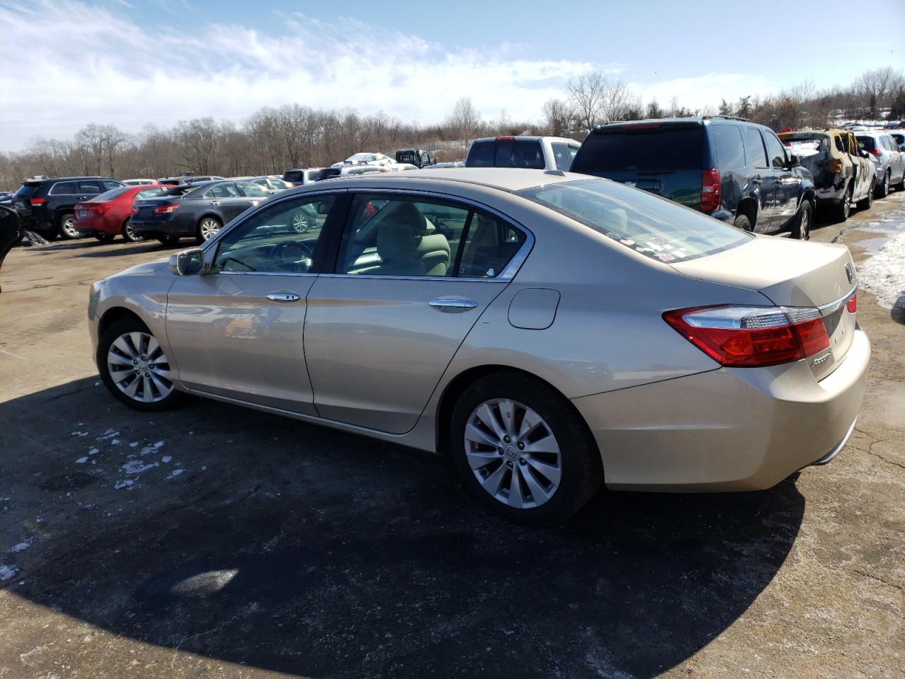 2013 Honda Accord VIN 1HGCR2F88DA208964 Copart auction photo, side damage thumbnail 2