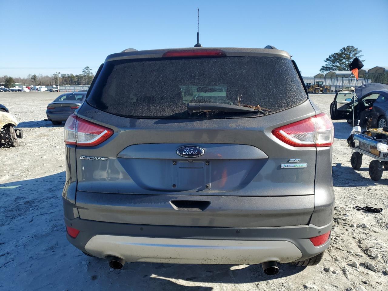 2014 Ford Escape VIN 1FMCU0GX8EUD63338 Copart auction photo, front end damage thumbnail 6