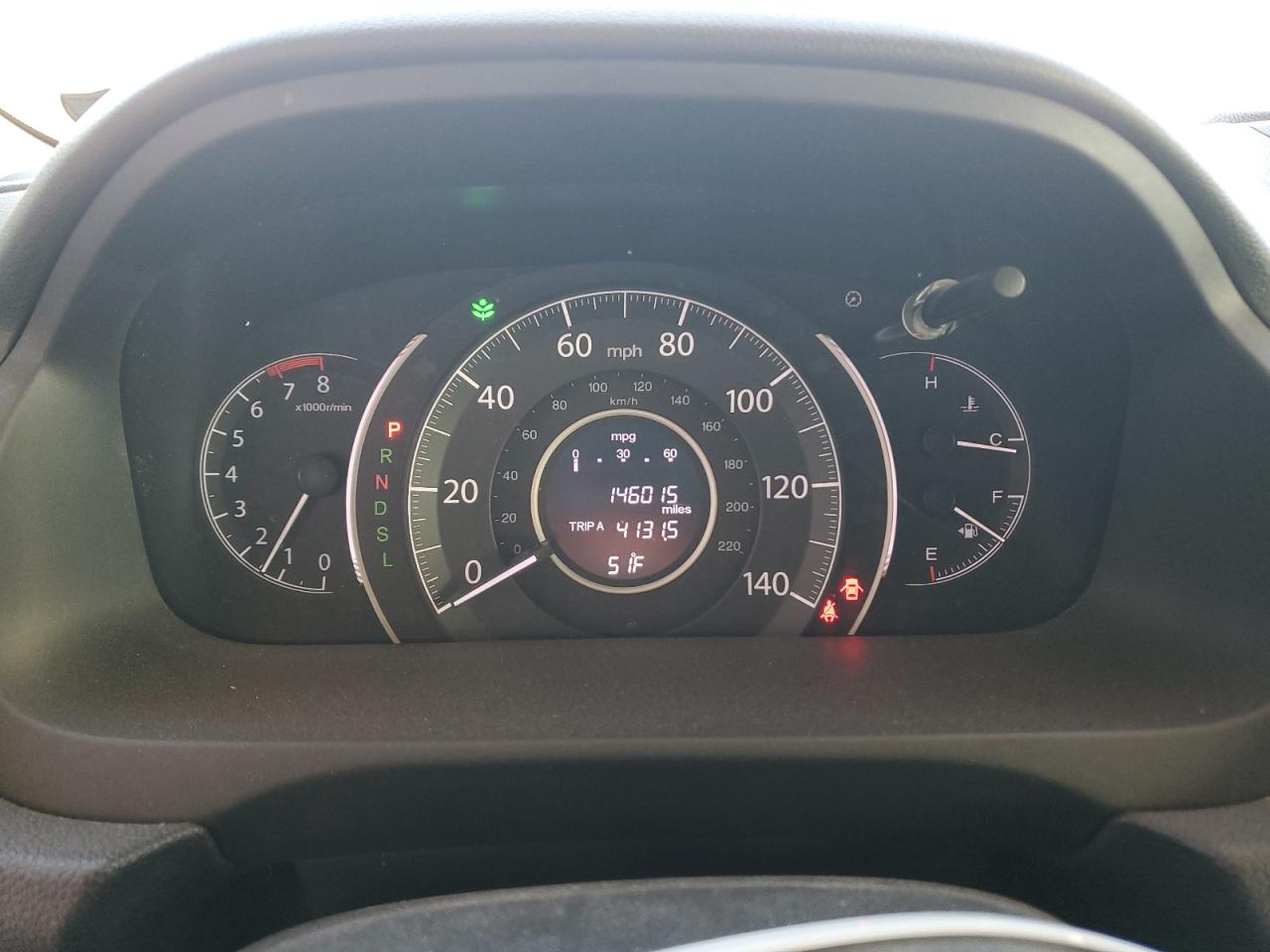 2015 Honda CR-V VIN 2HKRM4H3XFH616320 Copart auction photo, rear end / side damage thumbnail 9