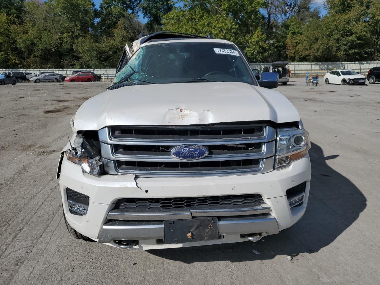 2016 Ford Expedition VIN 1FMJK1MT9GEF56891 Copart auction photo, rollover damage thumbnail 5
