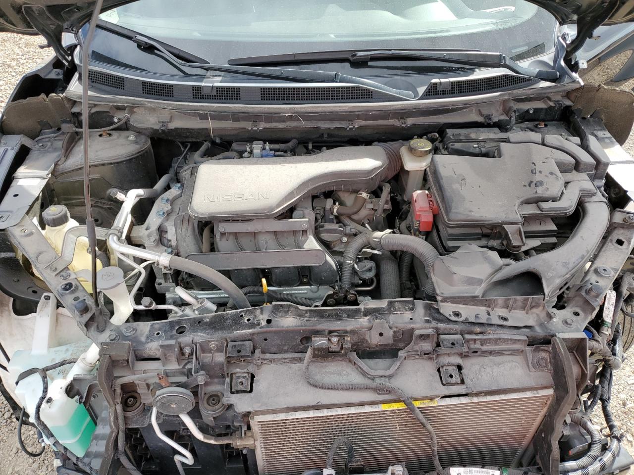 2021 Nissan Rogue VIN JN1BJ1AV4MW569848 Copart auction photo, front end / side damage thumbnail 12