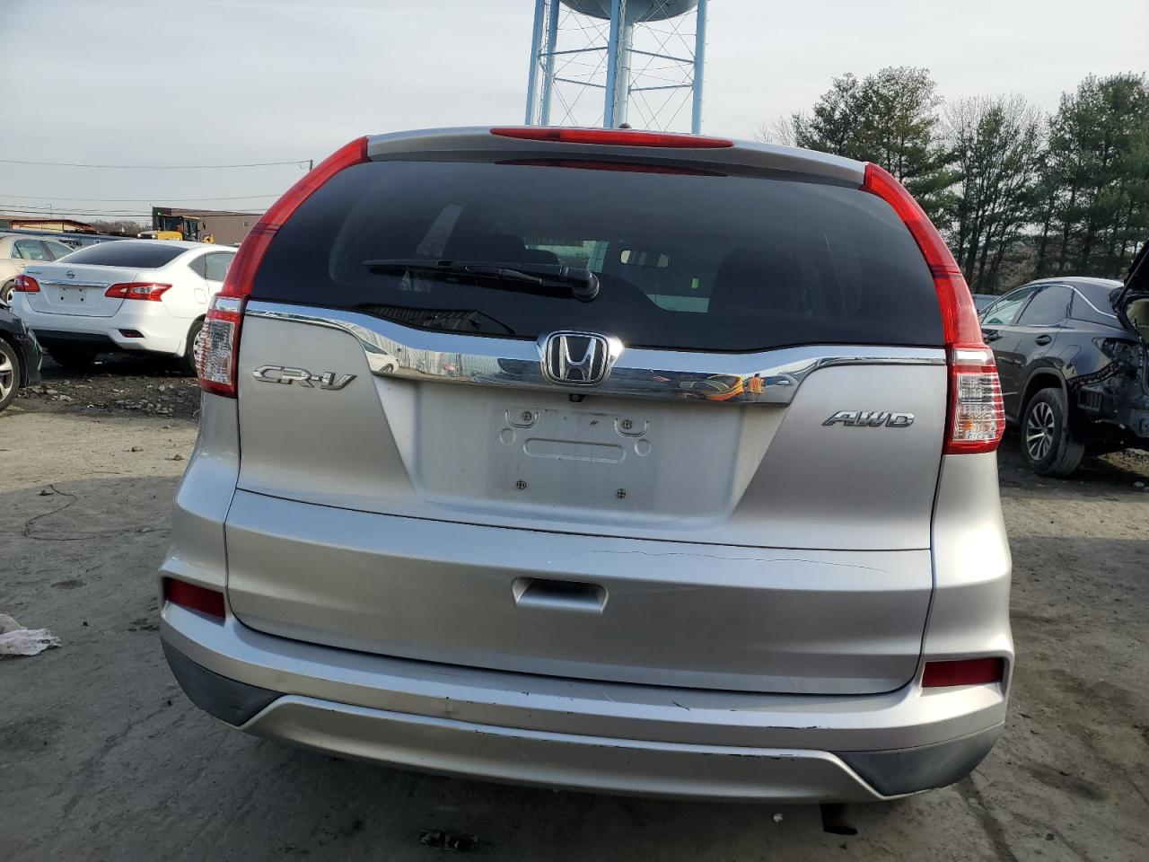 2016 Honda CR-V VIN 2HKRM4H53GH639683 Copart auction photo, front end damage thumbnail 6