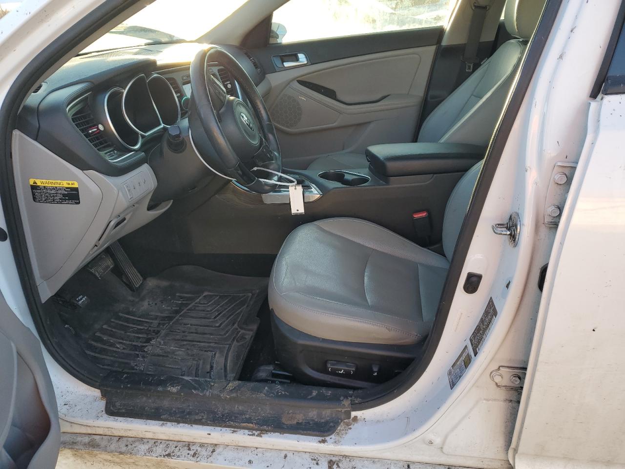 2015 KIA Optima VIN 5XXGN4A73FG439932 Copart auction photo, undercarriage damage thumbnail 7