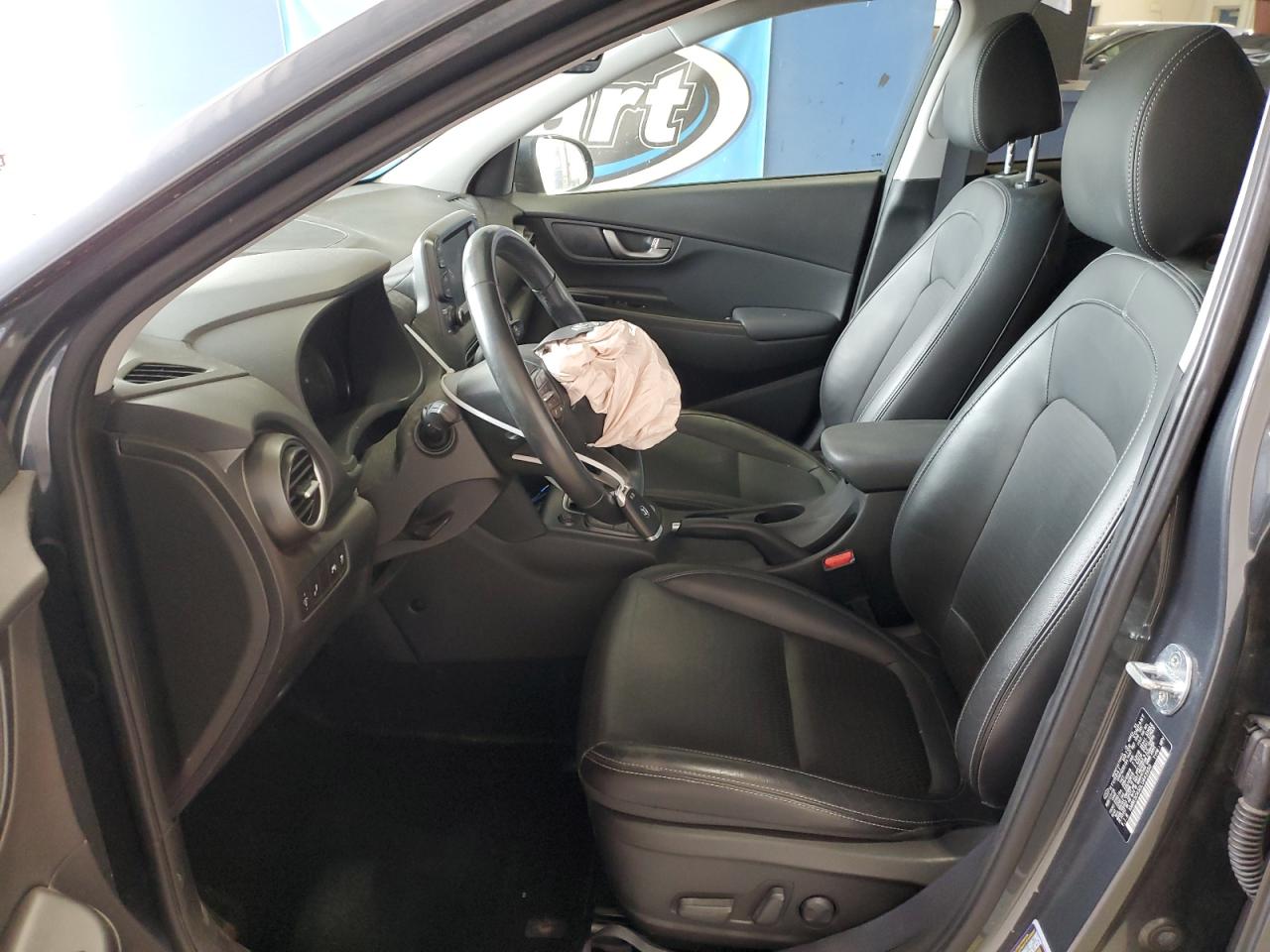 2020 Hyundai Kona VIN KM8K3CA50LU443950 Copart auction photo, front end damage thumbnail 7