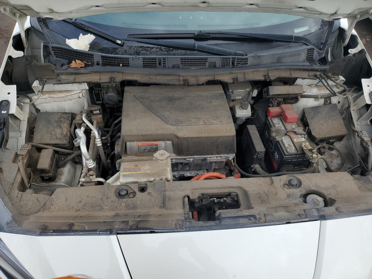 2022 Nissan Leaf VIN 1N4AZ1CV3NC552756 Copart auction photo, front end damage thumbnail 11