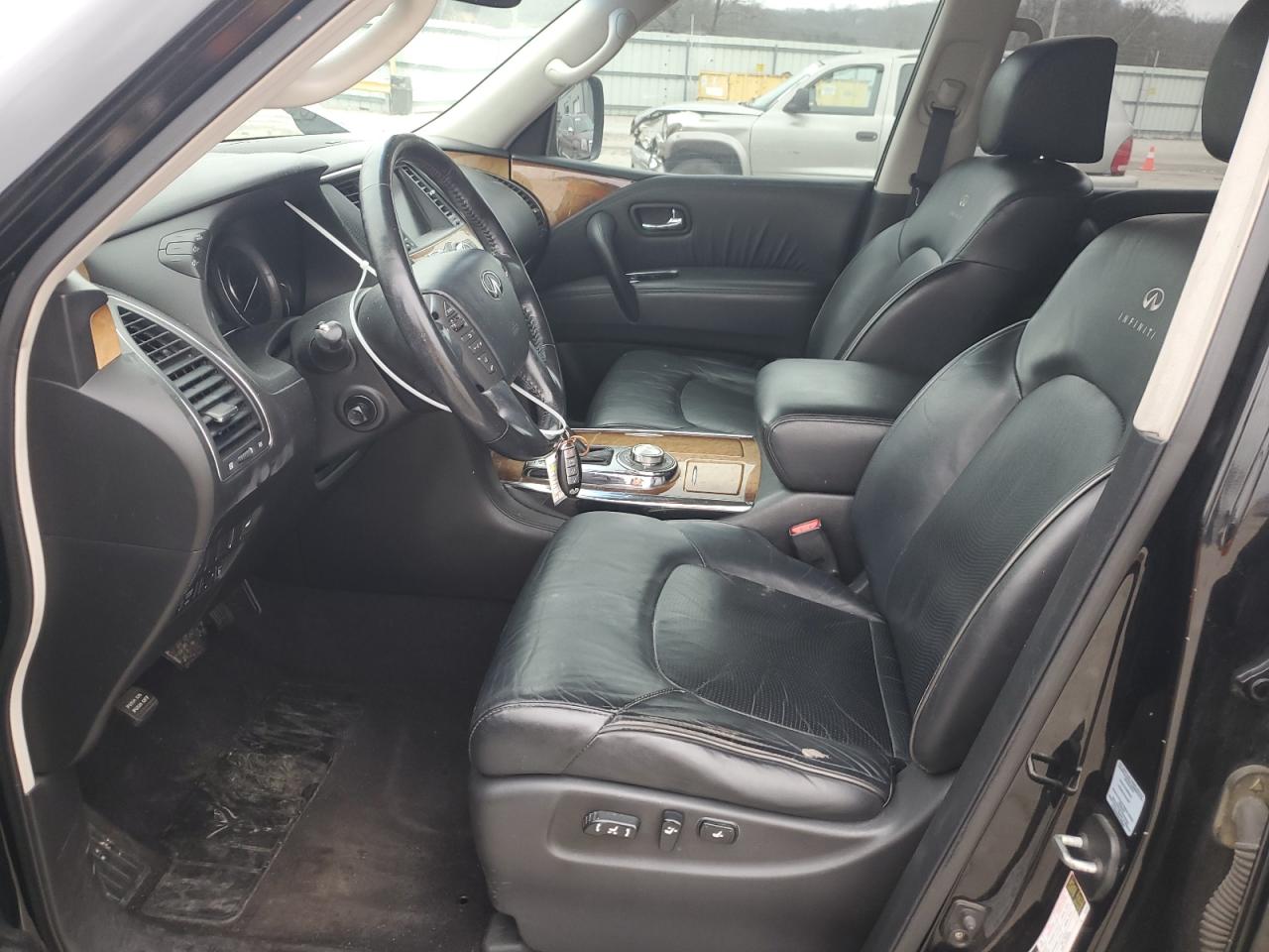 2012 Infiniti QX56 VIN JN8AZ2NC6C9316225 Copart auction photo, rear end damage thumbnail 7