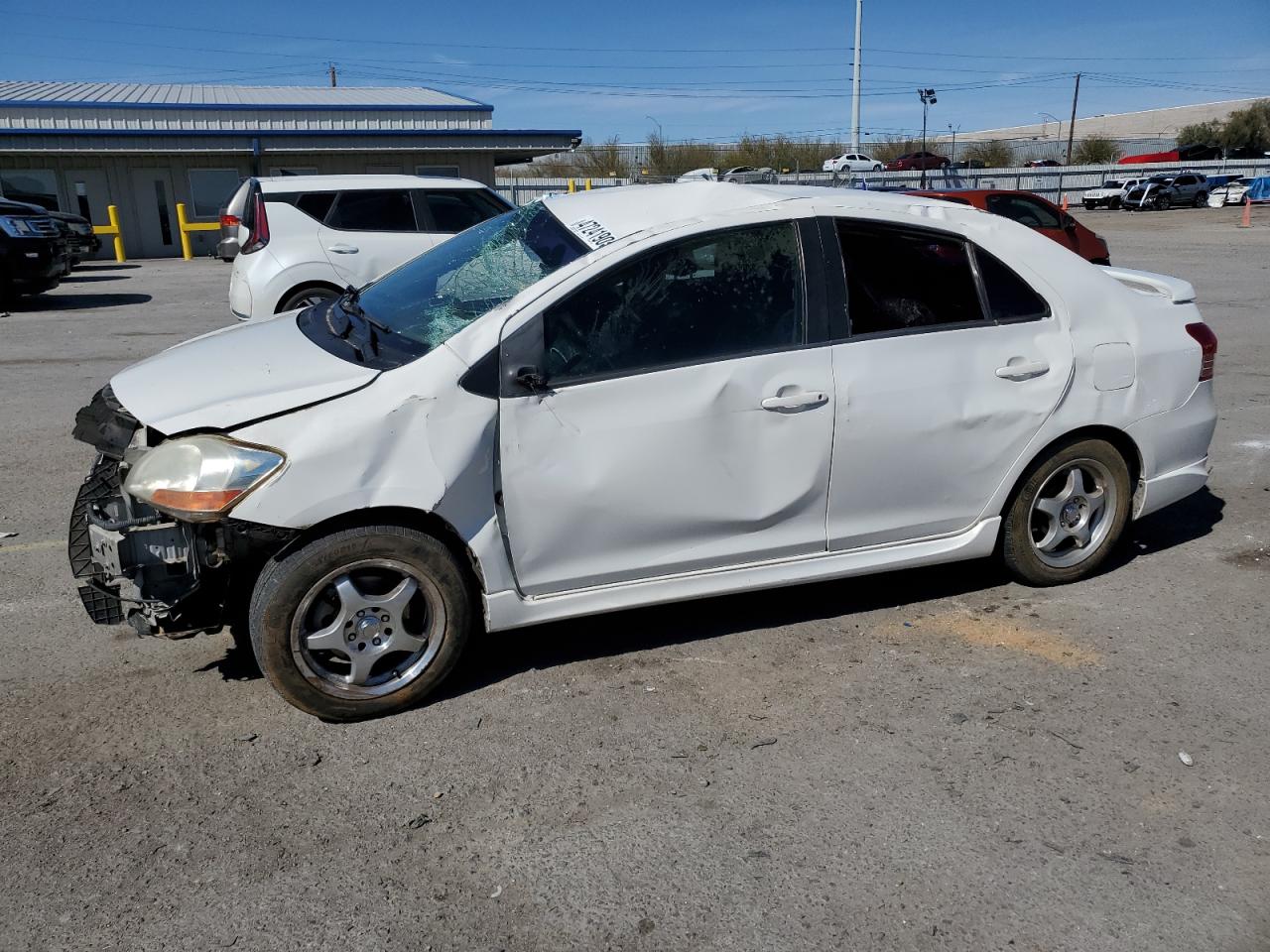 2007 Toyota Yaris VIN JTDBT923471037732