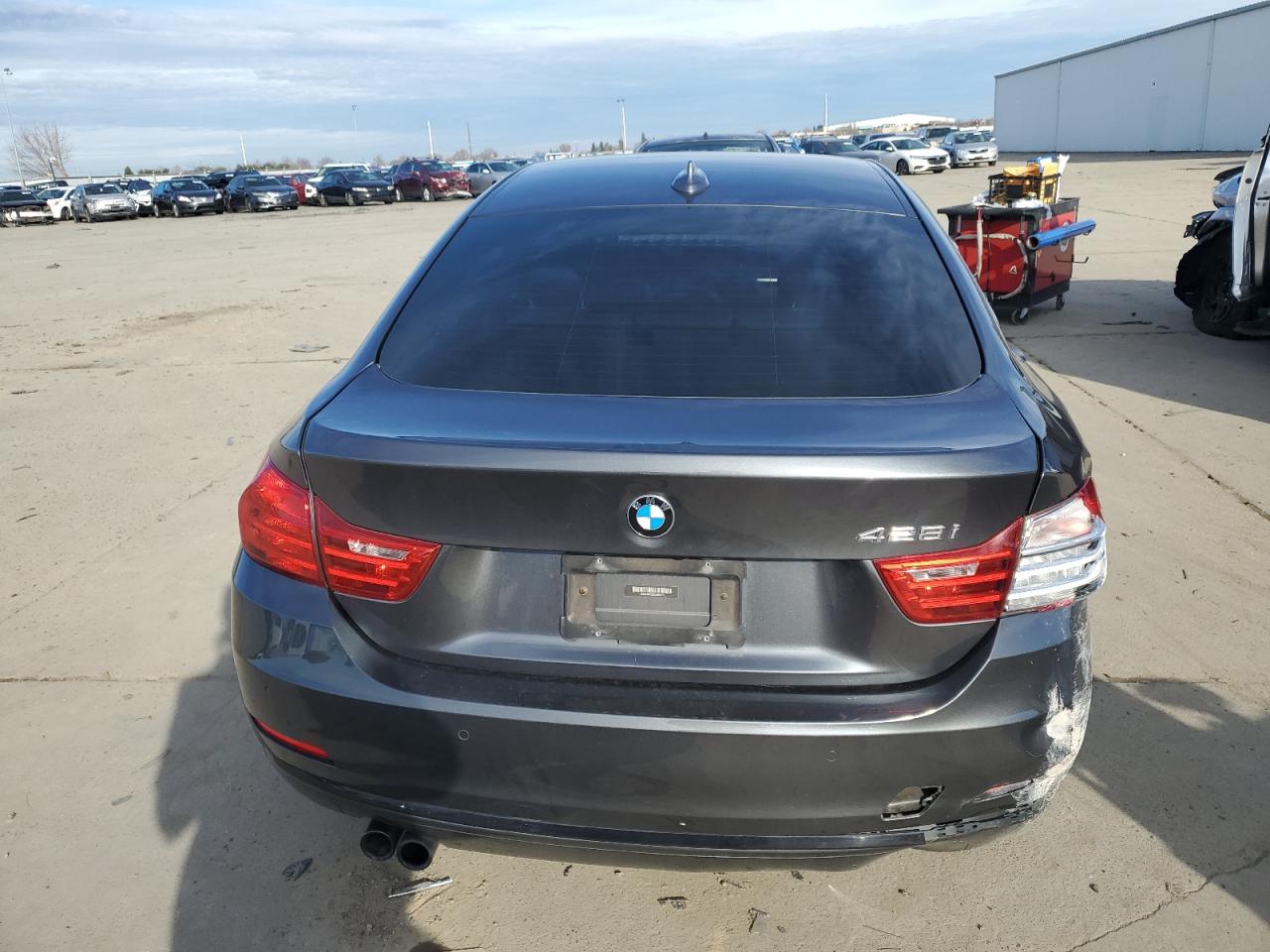 2016 BMW 4er VIN WBA4A9C52GG508270 Copart auction photo, all over damage thumbnail 6