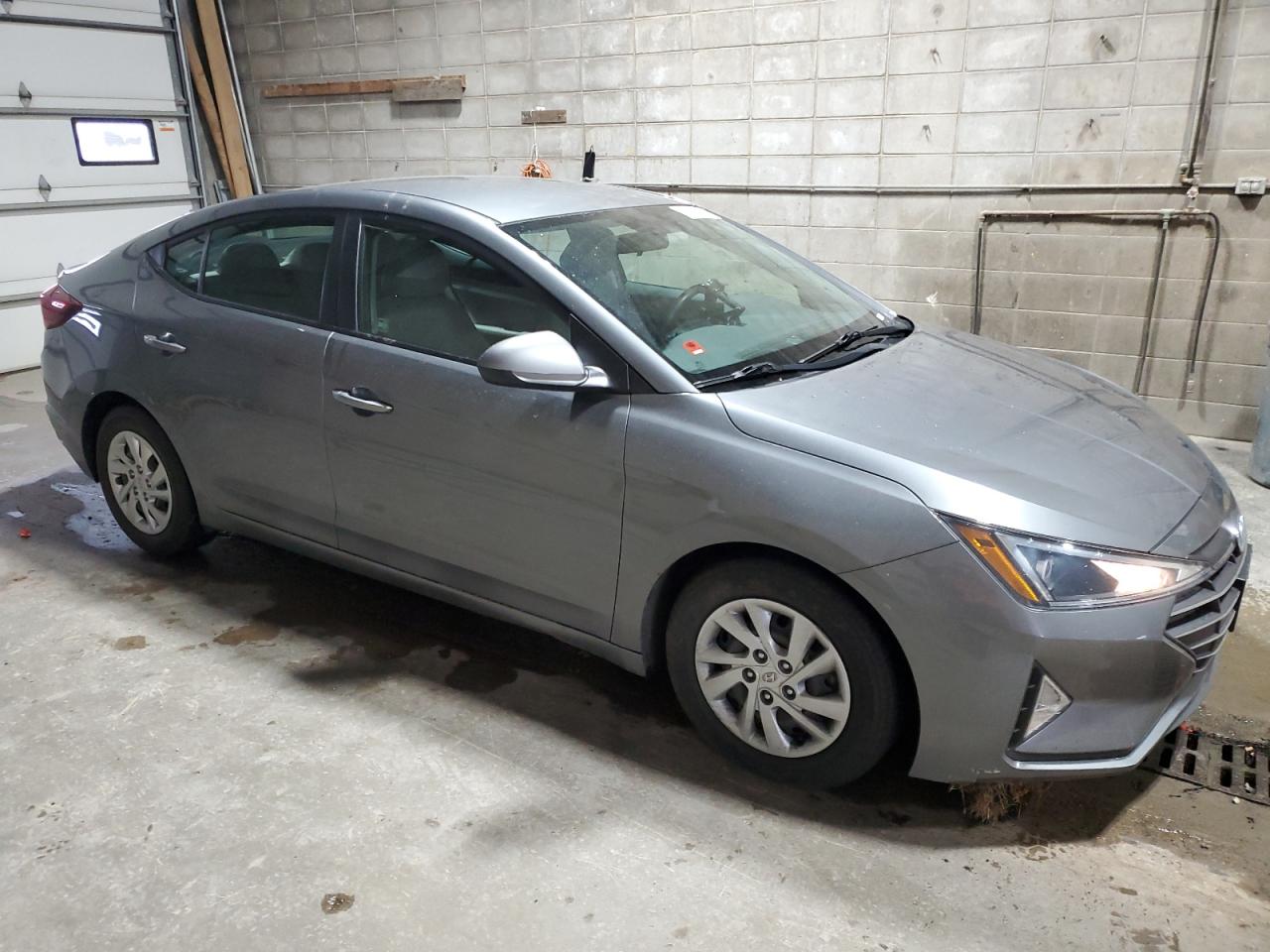 2019 Hyundai Elantra VIN 5NPD74LF6KH464081 Copart auction photo, vandalism / side damage thumbnail 4