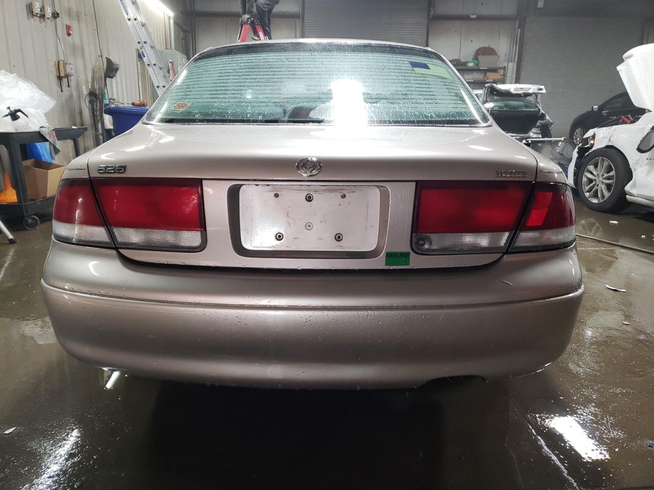 1993 Mazda 626 VIN 1YVGE22A5P5244672 Copart auction photo, side damage thumbnail 6