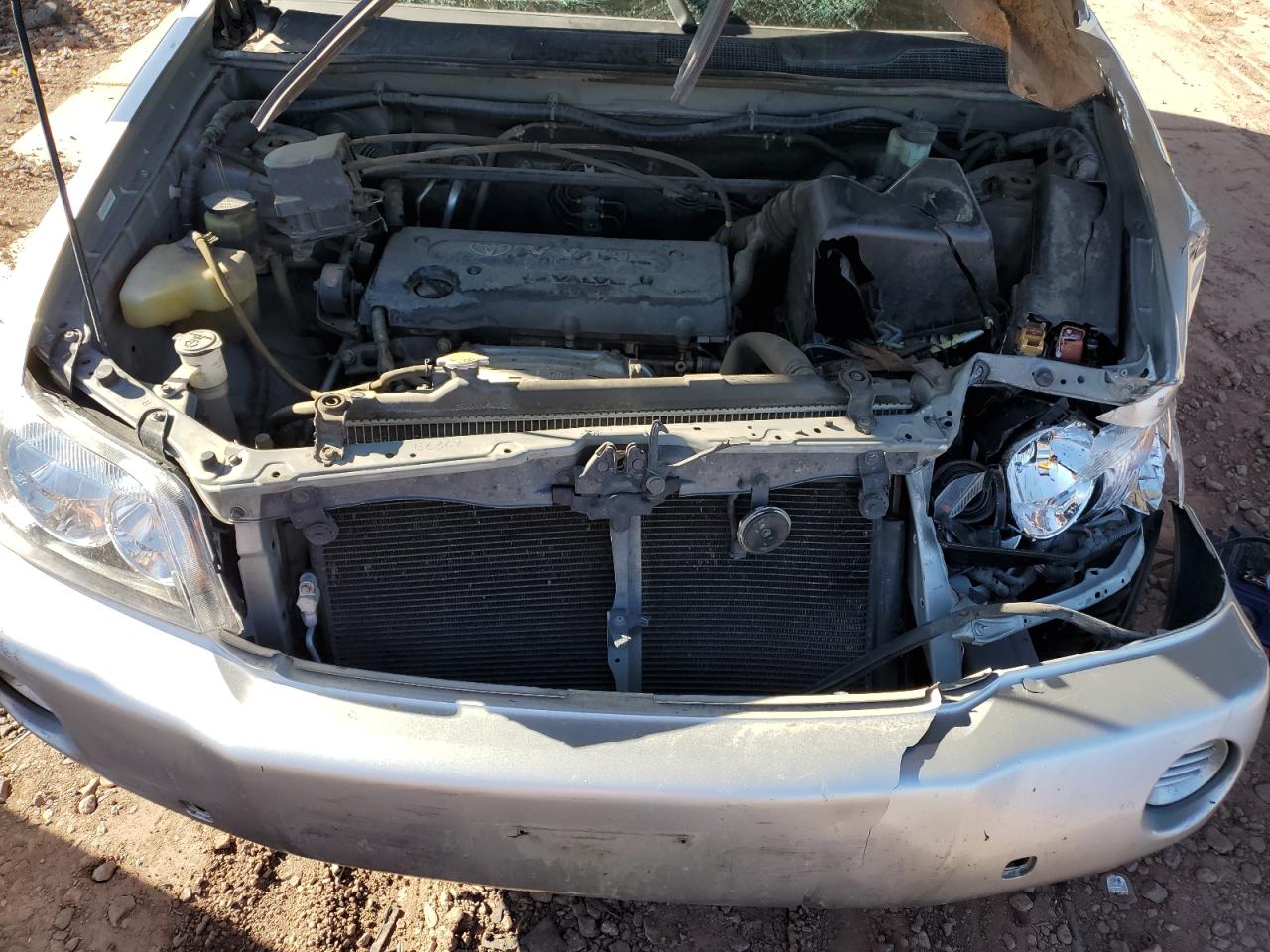 2002 Toyota Highlander VIN JTEGD21A120030614 Copart auction photo, front end / side damage thumbnail 12