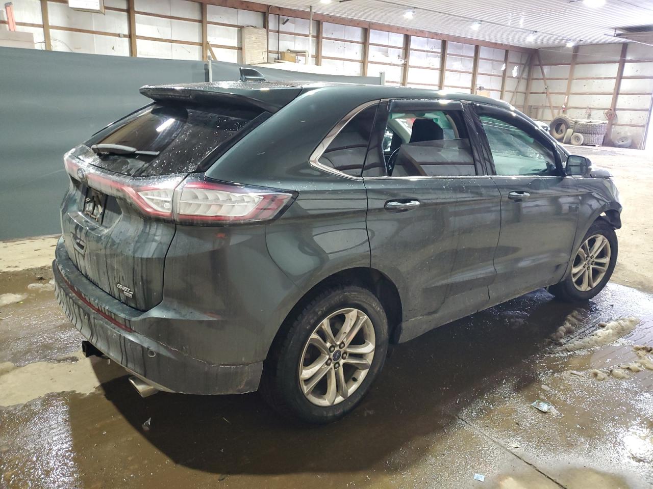 2015 Ford Edge VIN 2FMTK4J89FBB47066 Copart auction photo, front end damage thumbnail 3