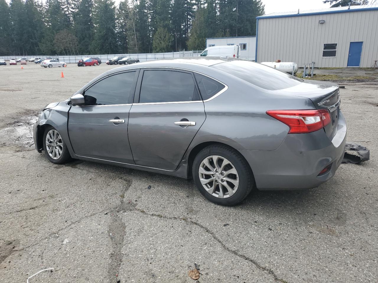 2019 Nissan Sentra VIN 3N1AB7AP7KY368349 Copart auction photo, side / front end damage thumbnail 2