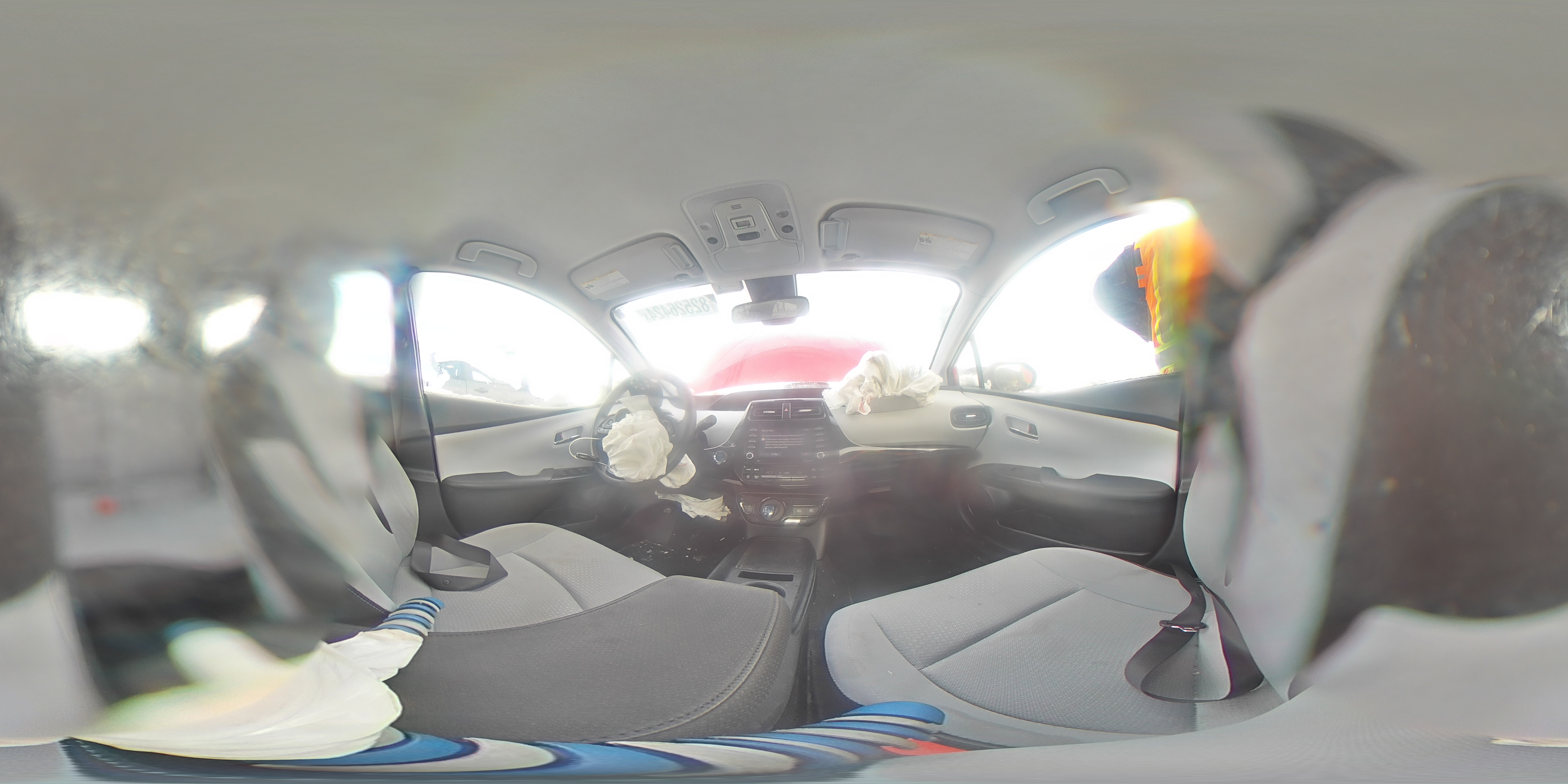 2021 Toyota Prius VIN JTDL9MFU7M3026071 Copart auction photo, front end / side damage thumbnail 13