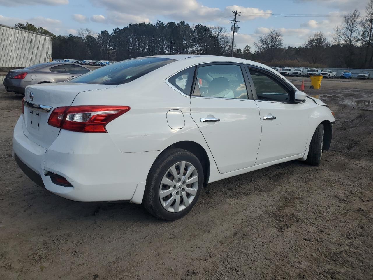 2017 Nissan Sentra VIN 3N1AB7AP2HY246314 Copart auction photo, front end / rear end damage thumbnail 3